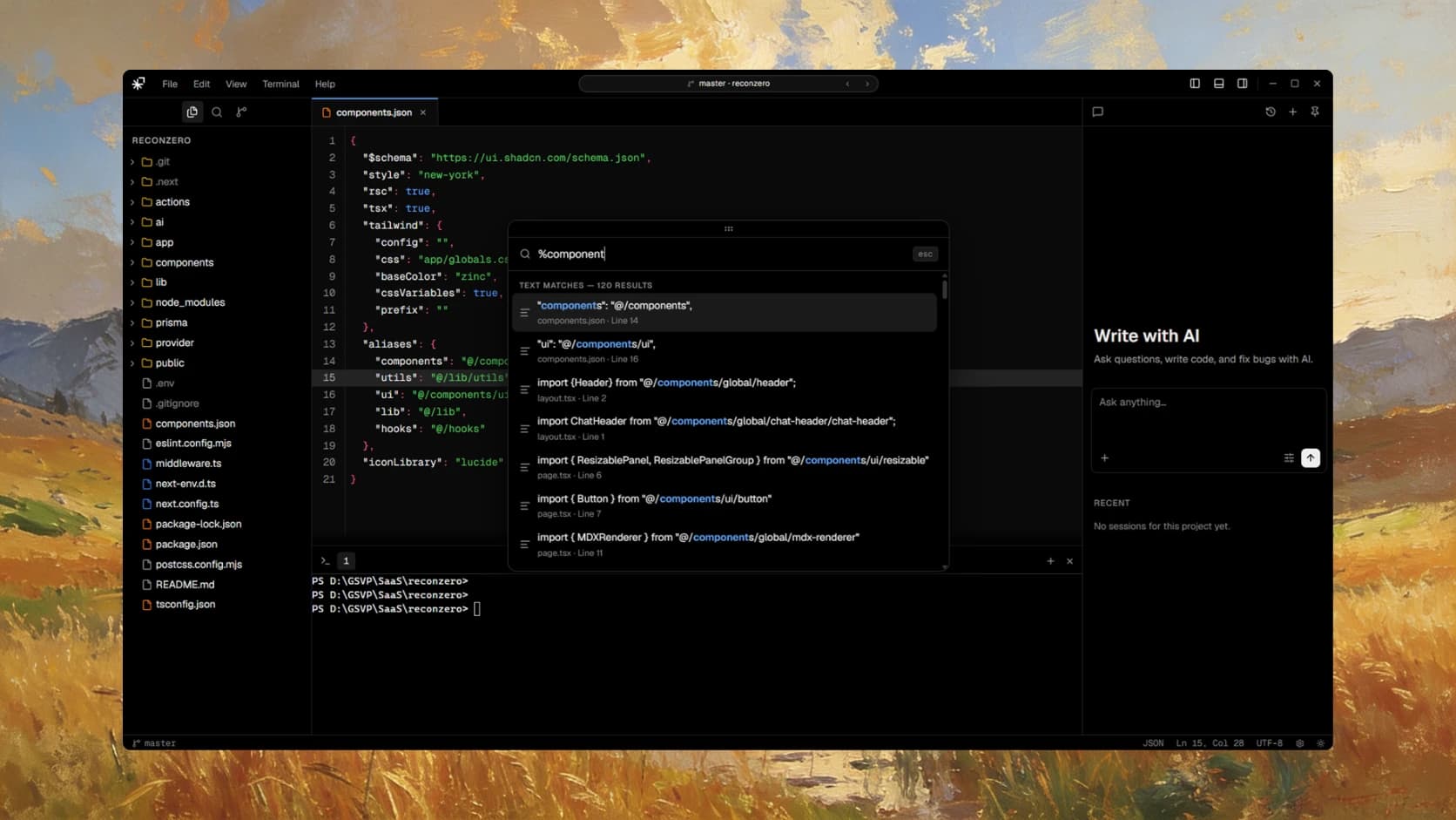 Origin IDE onboarding